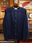 画像8: ORGUEIL オルゲイユ - Knit Cardigan　Navy【MADE IN JAPAN】