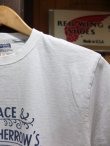 画像2: PHERROW'S フェローズ - PHERROW'S × PEACE コラボ プリントTシャツ　ホワイト