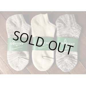 画像: GO HEMP ゴーヘンプ - ORGANIC COTTON×HEMP PILE UNCLE SOCKS×ANONYMOUSISIM　【MADE IN JAPAN】