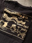 画像1: STUDIO D'ARTISAN ダルチ - USAコットン定番Ｔシャツ　ブラック　【MADE IN JAPAN】　