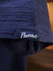 画像7: PHERROW'S フェローズ - スラブコットンプレーンクルーネックTシャツ　ネイビー　【MADE IN JAPAN】