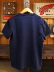 画像11: PHERROW'S フェローズ - スラブコットンプレーンクルーネックTシャツ　ネイビー　【MADE IN JAPAN】