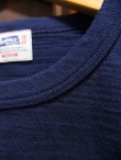 画像5: PHERROW'S フェローズ - スラブコットンプレーンクルーネックTシャツ　ネイビー　【MADE IN JAPAN】