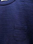 画像6: PHERROW'S フェローズ - スラブコットンプレーンクルーネックTシャツ　ネイビー　【MADE IN JAPAN】