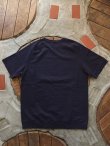 画像11: PHERROW'S フェローズ - シアサッカープリントTシャツ　ネイビー　【MADE IN JAPAN】