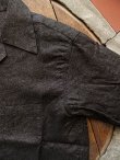 画像3: ORGUEIL オルゲイユ - Open Collor Shirt　Black　【MADE IN JAPAN】