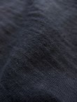 画像9: ORGUEIL オルゲイユ - Crew Neck Print T-Shirt　Black　【MADE IN JAPAN】