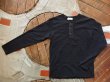 画像2: ORGUEIL オルゲイユ - Henly Longsleeve T　Black　【MADE IN JAPAN】