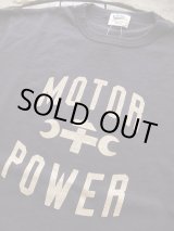 画像: PHERROW'S フェローズ -  ”MOTOR POWER”プリントTシャツ　S,ブラック　【MADE IN JAPAN】