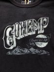 画像7: GOHEMP ART LABO ゴーヘンプ - "HERVEST MOON" by NiNO S/SL TEE　GUNMETEAL GRAY