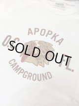 画像: ★20％OFF★PHERROW'S フェローズ - APOPKA CAMP GROUND プリントTシャツ　ホワイト