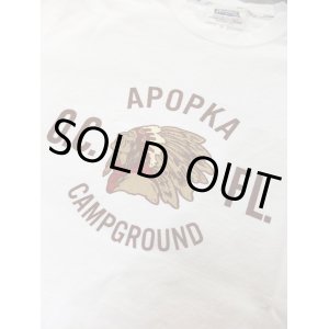 画像: ★20％OFF★PHERROW'S フェローズ - APOPKA CAMP GROUND プリントTシャツ　ホワイト