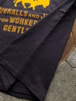 画像9: PHERROW'S フェローズ -  ”BUFFALO BRAND” フロッキープリントTシャツ　S,ブラック　【MADE IN JAPAN】