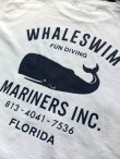 画像12: PHERROW'S フェローズ - WHALESWIM ワッペン付き プリントTシャツ　ホワイト