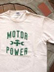 画像3: PHERROW'S フェローズ -  ”MOTOR POWER”プリントTシャツ　S,ホワイト　【MADE IN JAPAN】