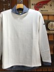 画像11: PHERROW'S フェローズ - バスクシャツ・ロンTee　ホワイト　【MADE IN JAPAN】