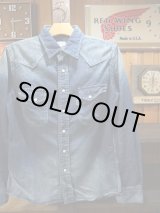 画像: GO WEST ゴーウエスト - WYOMING SHIRTS/6oz DENIM　USED WASH　【MADE IN JAPAN】