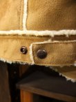 画像14: PHERROW'S フェローズ - フェイクムートン ショートジャケット　キャメル