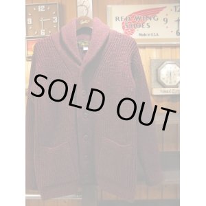 画像: ORGUEIL オルゲイユ - Hand Frame Knit　Wine-Red 　【MADE IN JAPAN】