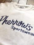 画像1: PHERROW'S フェローズ - ''PHERROW'S''定番ロゴTシャツ　ホワイト