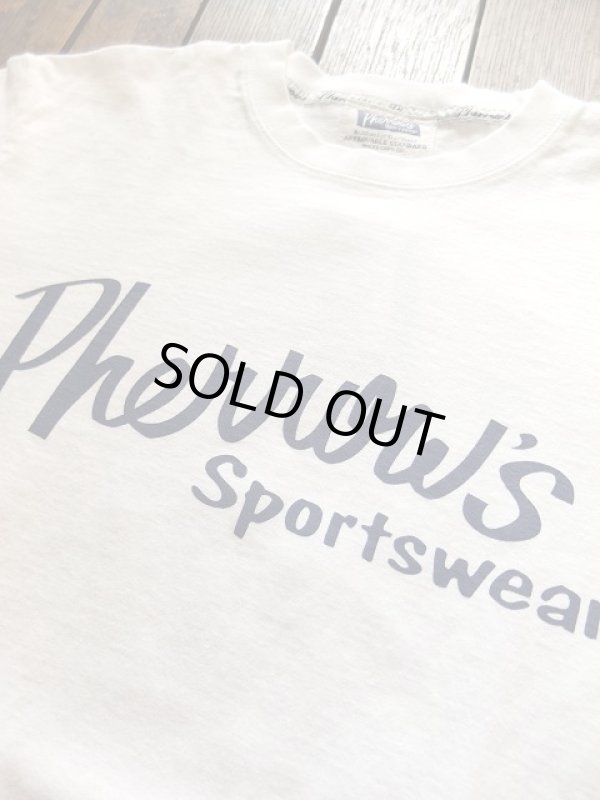 画像1: PHERROW'S フェローズ - ''PHERROW'S''定番ロゴTシャツ　ホワイト