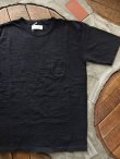 画像1: ORGUEIL オルゲイユ - Crew Neck T-Shirt　Black　【MADE IN JAPAN】