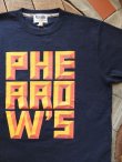 画像1: PHERROW'S フェローズ - 3D風ロゴ Tシャツ　ネイビー