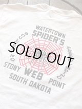 画像: PHERROW'S フェローズ - SPIDER'S WEB Tシャツ　ホワイト