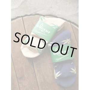 画像: GO HEMP ゴーヘンプ - PATTERN PILE QUARTER SOCKS／×ANONYMOUSISM　【MADE IN JAPAN】