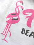 画像12: PHERROW'S フェローズ - ”Flamingo BEACH HOUSE”プリントＴシャツ　ホワイト×ネイビー