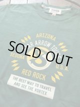 画像: PHERROW'S フェローズ - STAR ARROW TOUR Tシャツ　グリーン