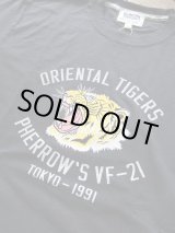 画像: PHERROW'S フェローズ - ORIENTAL TIGERS Tシャツ　S,ブラック