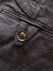 画像14: ORGUEIL オルゲイユ - Classic Low Waist Trousers　Black　【MADE IN JAPAN】
