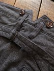 画像13: ORGUEIL オルゲイユ - Classic Low Waist Trousers　Black　【MADE IN JAPAN】
