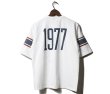 画像2: PHERROW'S フェローズ -  NY1977 フットボールT Tシャツ 袖ライン WHITE