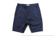 画像2: JAPAN BLUE  ジャパンブルー - コットンリネン|8oz.デニム|ショートパンツ『C/L Denim Trousers Shorts』