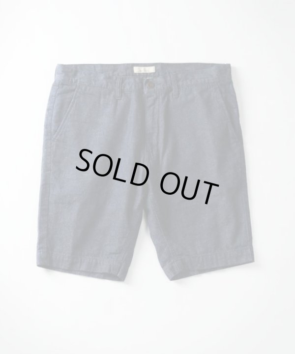 画像1: JAPAN BLUE  ジャパンブルー - コットンリネン|8oz.デニム|ショートパンツ『C/L Denim Trousers Shorts』