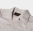 画像5: ORGUEIL オルゲイユ - Open Collared Shirt　ストライプ