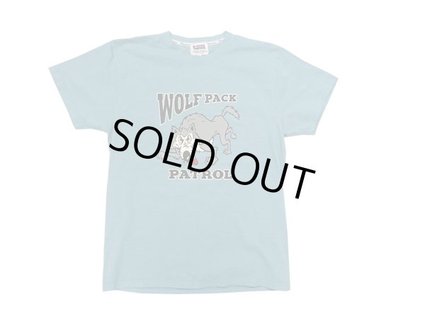 画像1: PHERROW'S フェローズ - カタログ未掲載「WOLF　PACK」Tシャツ　モーニングスカイ