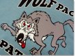 画像2: PHERROW'S フェローズ - カタログ未掲載「WOLF　PACK」Tシャツ　モーニングスカイ