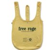 画像2: free rage -"LOGO" リサイクルコットンエコバッグ　３色