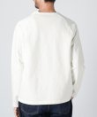 画像4: JAPAN BLUE ジャパンブルー - スウェットラグラン長袖Tシャツ 18ゲージ スーパーハードインレイ:ホワイト