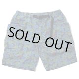 画像: GOHEMP ゴーヘンプ -HEMP UTILITY SHORTS／H/C WEATHER "LOTUS PRINT" BLUE