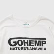画像4: GOHEMP ゴーヘンプ - NATURE'S ANSWER／LONG SLEEVE TEE/NATURAL