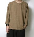 画像2: GOHEMP ゴーヘンプ - ROUND LOOSE TEE:COCOA BROWN