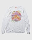 画像1: HGD　 - LONG SLEEVE T-SHIRT -BLOOM：WHT