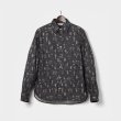 画像1: ORGUEIL オルゲイユ - Print Shirt;BLK