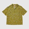 画像1: HGD - OPEN COLLAR SHORT SLEEVE SHIRT：GREEN