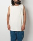 画像2: GOHEMP ゴーヘンプ - CREW PK TANK TOP：NATURAL