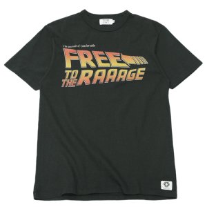 画像: free rage -"FREE to the RAGE" リサイクルコットンTee:SUMI
